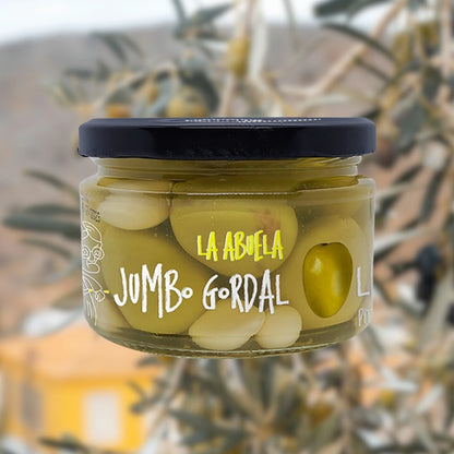 "Gazpacha & La Abuela" Verdial & Jumbo Gordal Green Olives Pitted